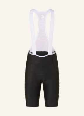 Rapha Cyklistické Kalhoty Pro Team Cargo S Ramínky A Polstrovaným Sedlem černá / bílá