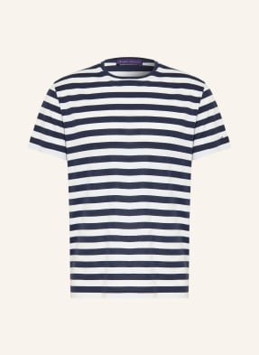 Ralph Lauren Purple Label Tričko bílá / tmavě modrá