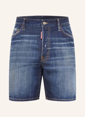 dsquared2 Džínové Šortky Marine 470 navy blue