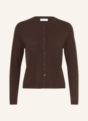 Darling Harbour Strickjacke Aus Cashmere braun