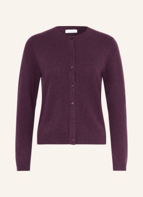 Darling Harbour Strickjacke Aus Cashmere lila