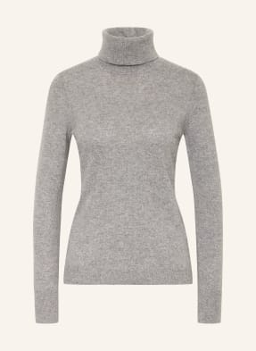 Darling Harbour Rollkragenpullover Aus Cashmere grau