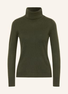 Darling Harbour Rollkragenpullover Aus Cashmere gruen