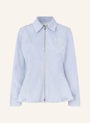 Baum Und Pferdgarten Džínová Bunda Bilan c7576 light denim rinse