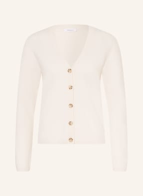 Darling Harbour Strickjacke Aus Cashmere weiss