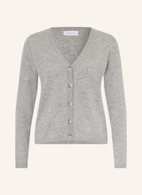 Darling Harbour Strickjacke Aus Cashmere grau