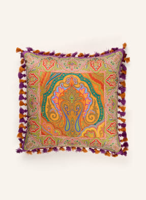 Etro Home Dekorační Polštáře oranžová / fialová / zelená