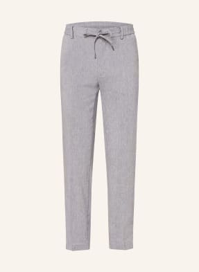 Boss Hose Kane Extra Slim Fit Mit Leinen grau