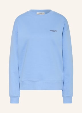 Marc O'polo Denim Mikina tmavě modrá / tmavě hnědá