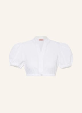 Alissa By Kinga Mathe Dirndlová Blůza Gini Z Prolamované Krajky bílá
