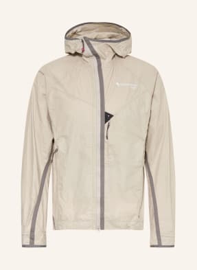 Klättermusen Větrovka Ansur Hooded šedá