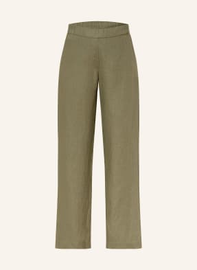 Lilienfels Marlenenhose Anton Aus Leinen gruen