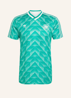 Adidas Venkovní Dres Německo 1990 zelená / bílá