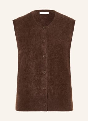 Darling Harbour Strickweste Aus Cashmere braun