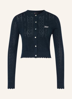 Tommy Jeans Svetr tmavě modrá