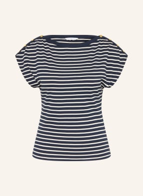 Tommy Hilfiger Tričko tmavě modrá / režná