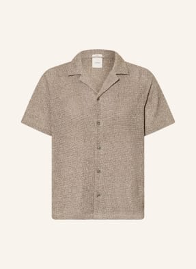 Calvin Klein Strickhemd Regular Fit beige
