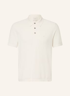 Calvin Klein Piqué-Poloshirt weiss