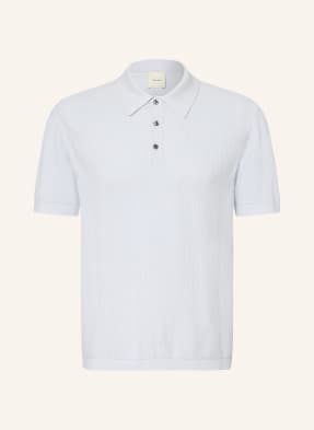 Calvin Klein Piqué-Poloshirt blau