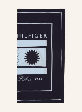 Tommy Hilfiger Šátek tmavě modrá / tmavě modrá