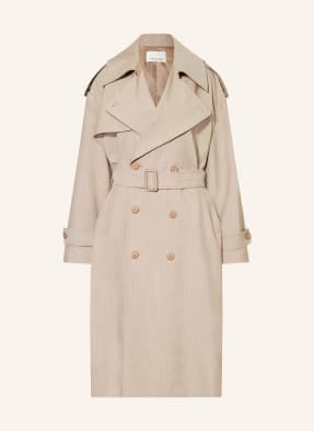 The Frankie Shop Trenchcoat Oversize Dursley béžová