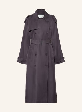 The Frankie Shop Trenchcoat Oversize Veyron tmavě šedá