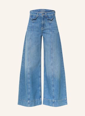 Boss Wide Leg Jeans Jane blau