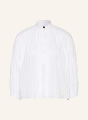 Boss Blusenshirt Biley Mit Spitze Und 3/4-Arm weiss