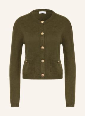 Darling Harbour Strickjacke Aus Cashmere gruen