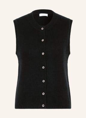 Darling Harbour Strickweste Aus Cashmere schwarz