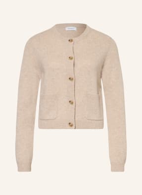 Darling Harbour Strickjacke Aus Cashmere beige