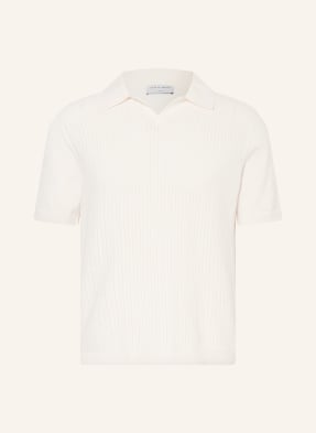 Tiger Of Sweden Pletené Polo Tričko Eoin bílá