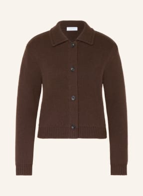 Darling Harbour Strickjacke Mit Cashmere braun