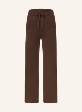 Darling Harbour Strickhose Mit Cashmere braun