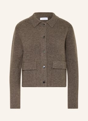 Darling Harbour Strickjacke Mit Cashmere braun
