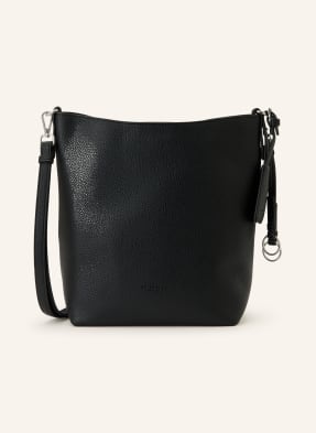 Seidenfelt Schultertasche Lohja schwarz