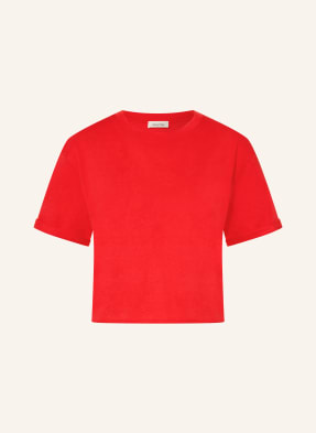 American Vintage Cropped-Shirt Apoly rot