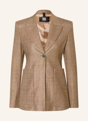 Riani Blazer Mit Glitzergarn braun