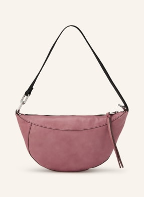 Allsaints Taška Přes Rameno Luna starorůžová / stříbrná
