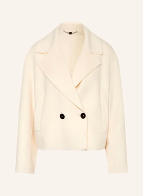 Marc Cain Kabát Typu Caban 112 bright ecru