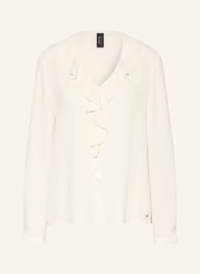 Marc Cain Blusenshirt Mit Volants weiss