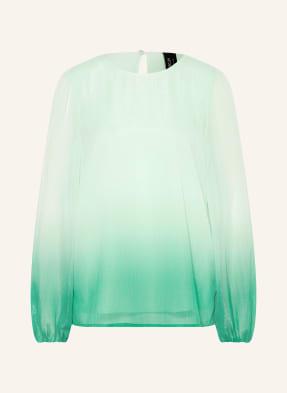 Marc Cain Blusenshirt Mit Glitzergarn gruen