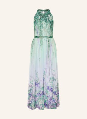 Marc Cain Večerní Šaty S Třpytivou Přízí 715 purple heather