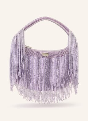 Marc Cain Handtasche Mini Mit Schmuckperlen lila