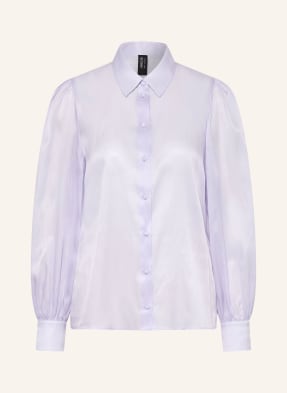 Marc Cain Košilová Blůza S Hedvábím 715 purple heather