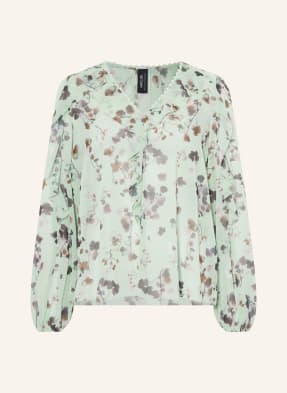 Marc Cain Blusenshirt Mit Volants gruen