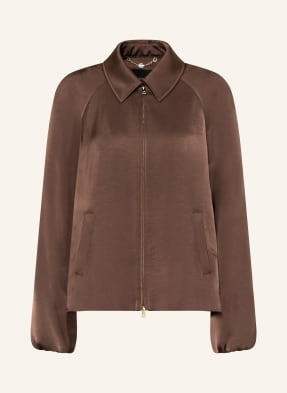 Marc Cain Satinblouson braun