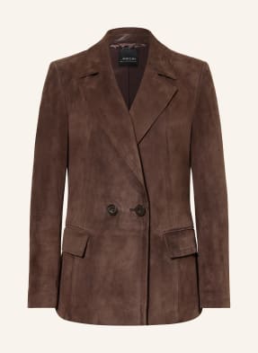 Marc Cain Kožený Blejzr 697 seal brown