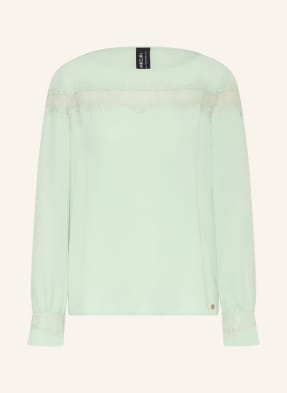 Marc Cain Blusenshirt Mit Spitze gruen