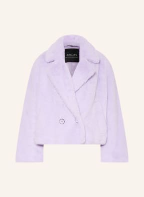 Marc Cain Bunda Z Umělé Kožešiny 724 purple rose